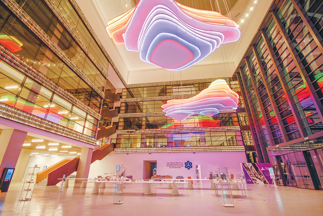 SPARK, Sharjah: Atrium